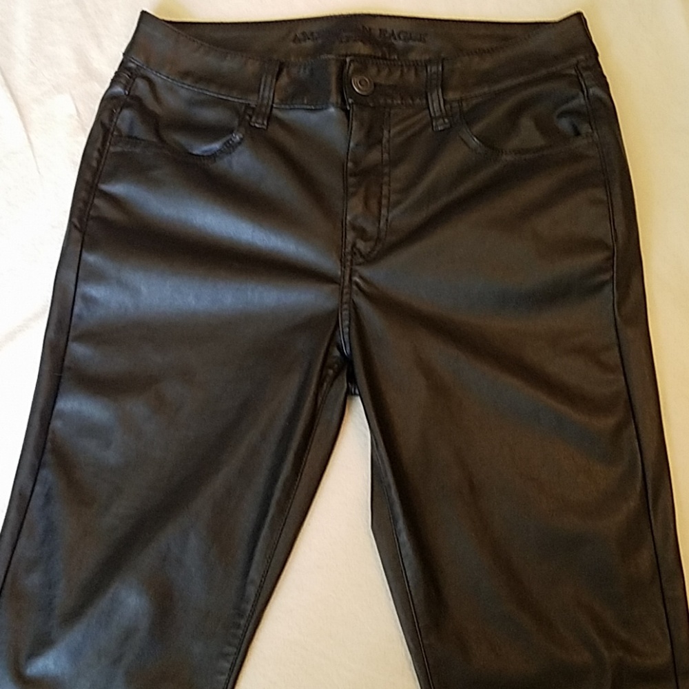American Eagle Outfitters vegan leather pants